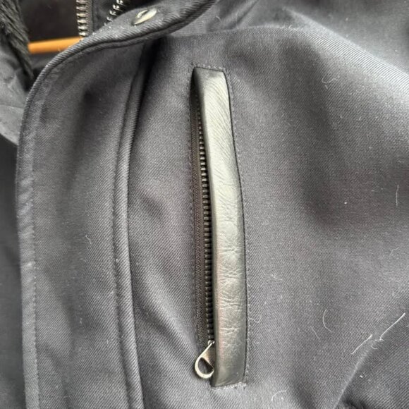 Rare Dark Blue Mackage Dixon Bomber Winter Jacket - Picture 4 of 8